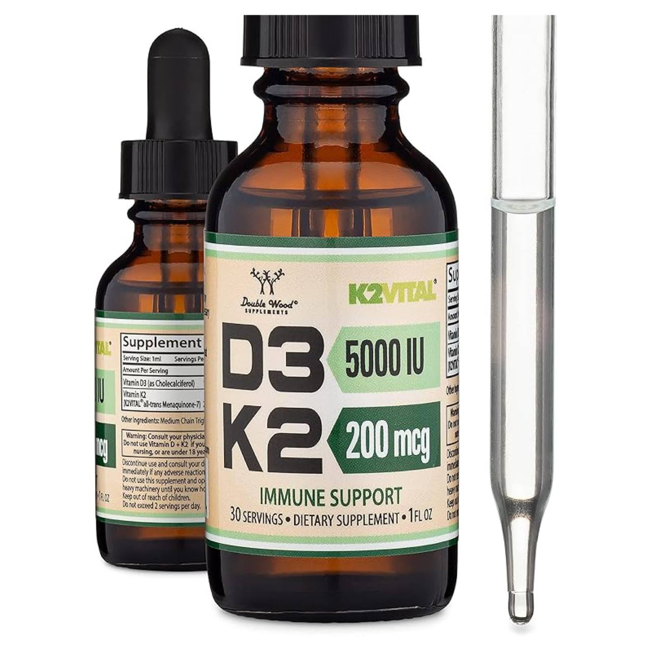 Vitamin D3 K2 5,000 IU Liquid Drops