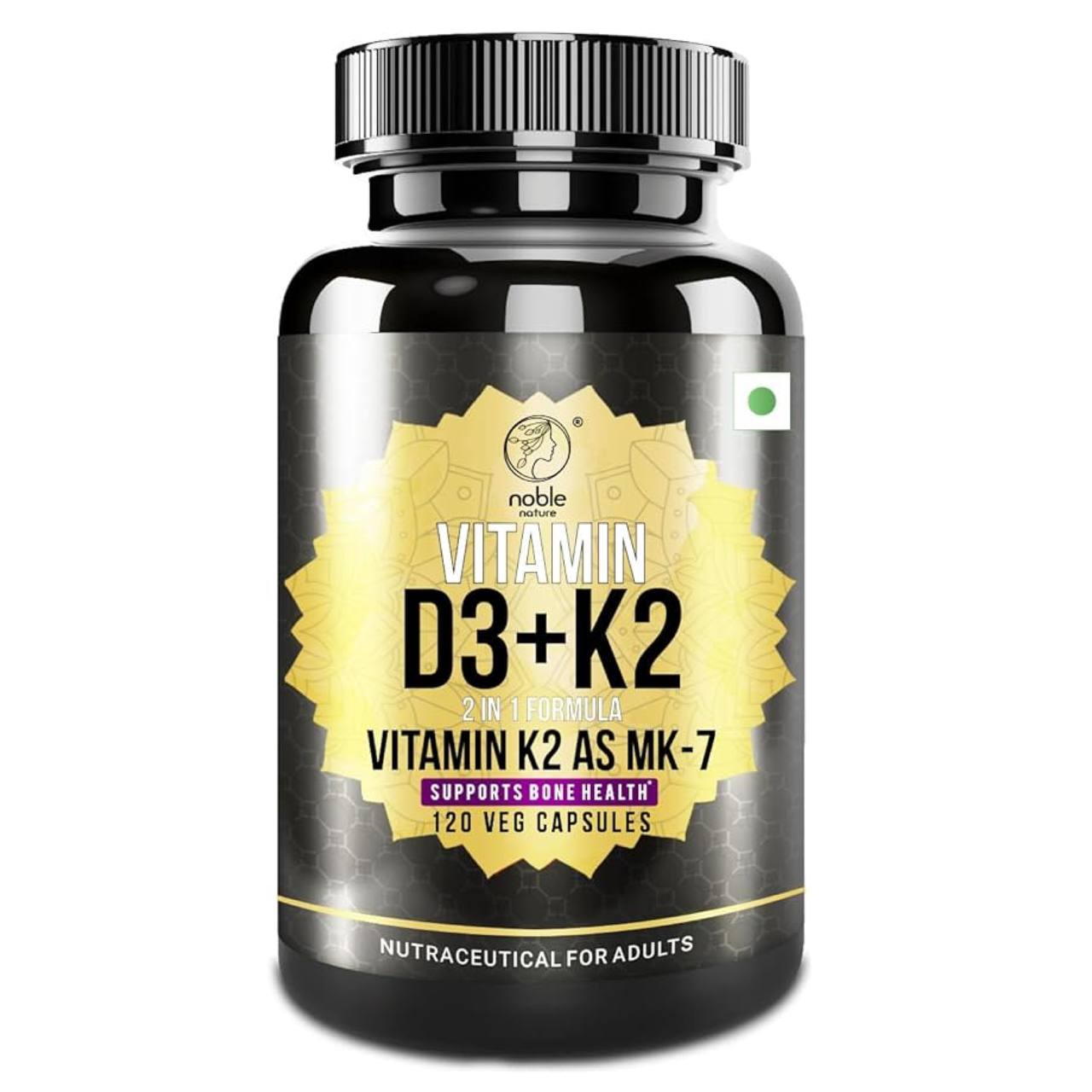 Noble Nature D3 + K2 as MK7 Supplement