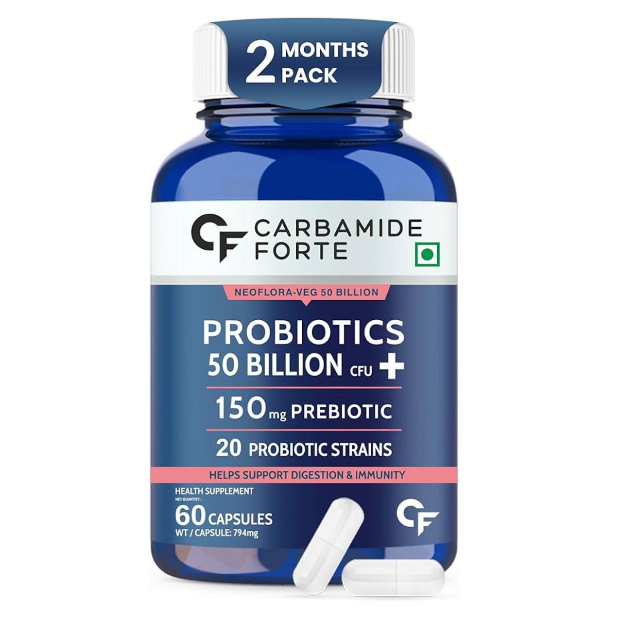 Carbamide Forte Pre and Probiotics