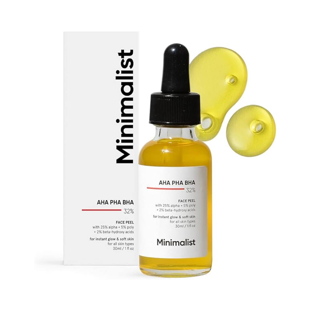 Minimalist AHA 25% + PHA 5% + BHA 2% Peeling Solution