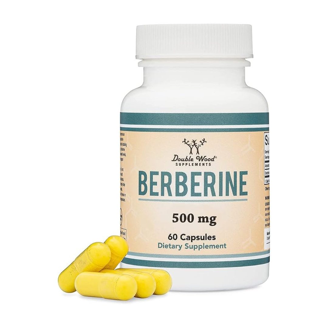 Double Wood Supplements Berberine 500mg Supplement
