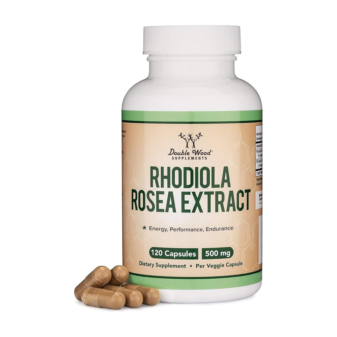 Double Wood Supplements Rhodiola Rosea 500mg