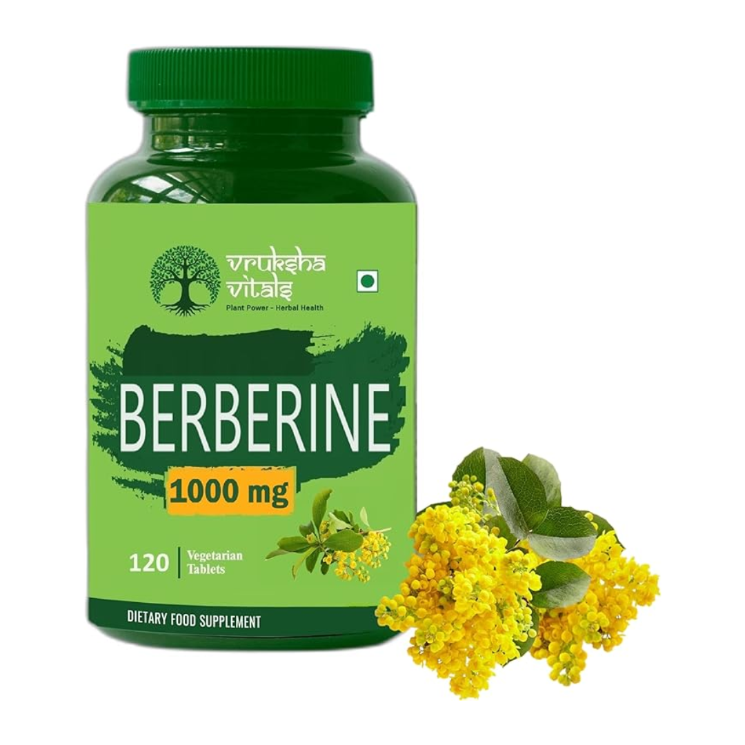 Vruksha Vitals Berberine Extract 1000 mg
